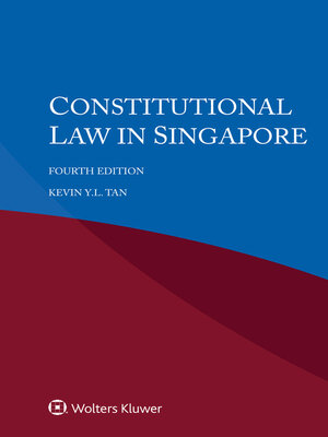 cover image of Constitutional Law in Singapore